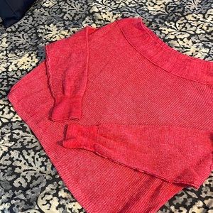 Free People scoop neck sweater